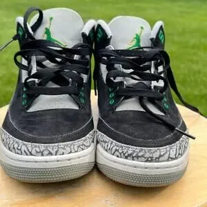 Nike Air Jordan 3 Retro Pine Green Men\'s Shoes - Size 7 -  Ships Now Jordan | Shoes | Nike Air Jordan 3 Retro Pine Green Mens  main image 3